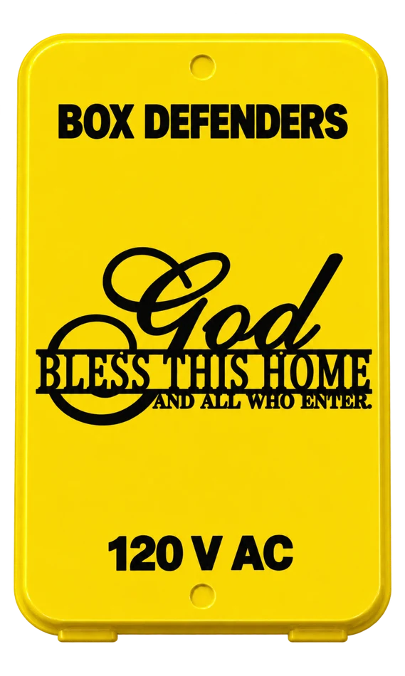 Yellow Box Defenders cover with Home Blessing artwork